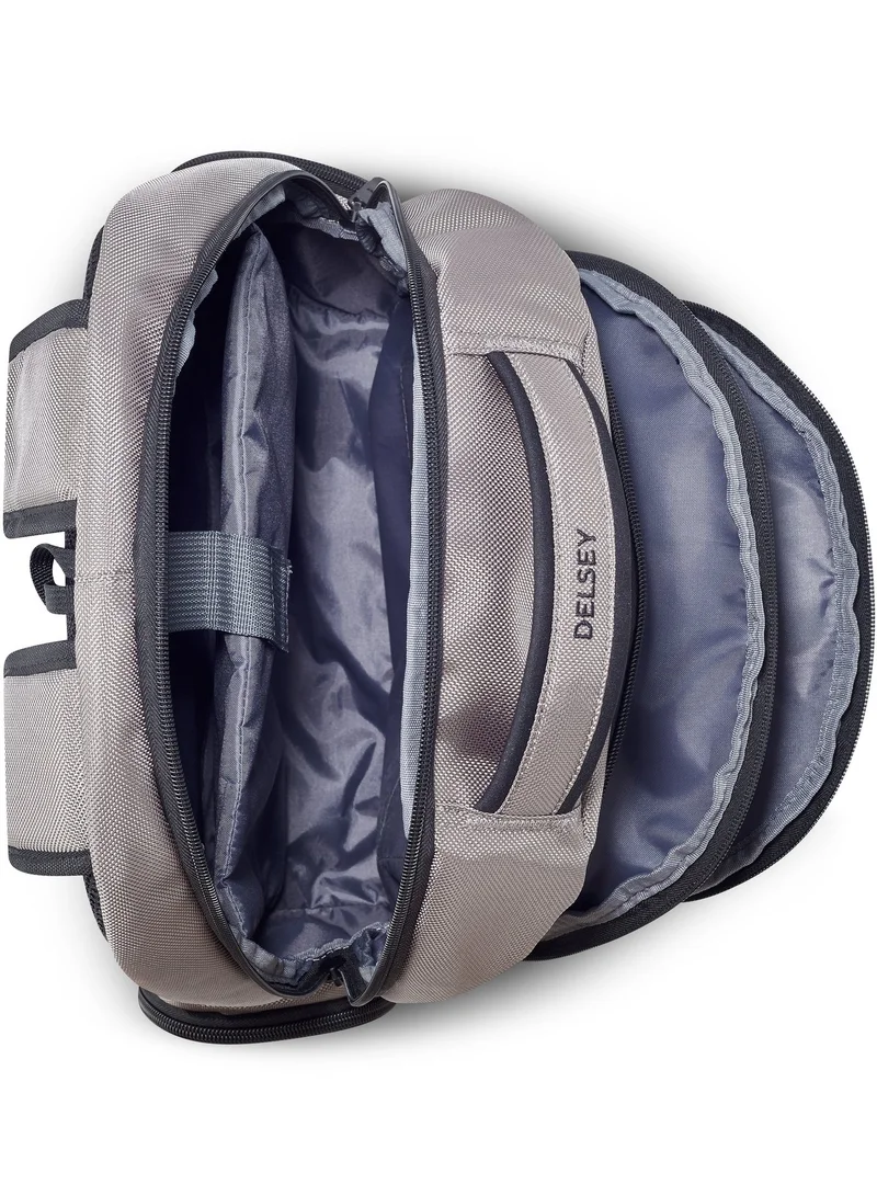 DELSEY Paris  Element Flier 2 Compartment 15.6" Laptop Protection Backpack - Grey  | Best Price UAE